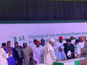 2023 Elections: Presidential candidates to sign Peace Accord - INEC