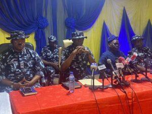 Lagos CP Meets Falz, Macaroni, Others over election security