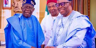 Senate President Akpabio, Hope Uzodinma, Others, Meet Tinubu at State House