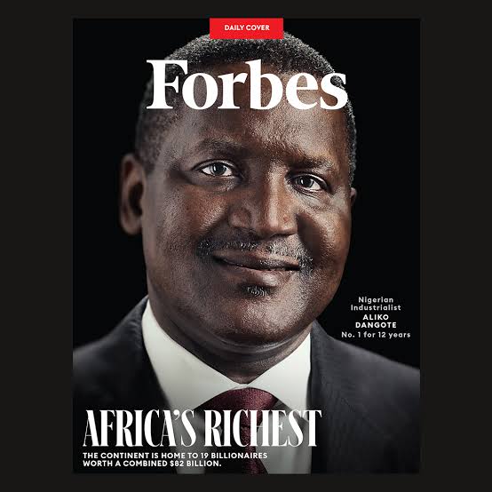 Forbes lists Dangote as Africa richest man, 124th in the world