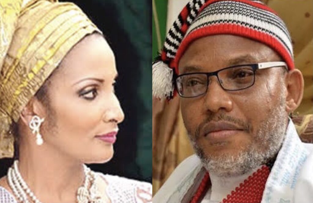 Bianca Ojukwu n Nnamdi Kanu