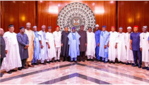 President Bola Tinubu with state governors