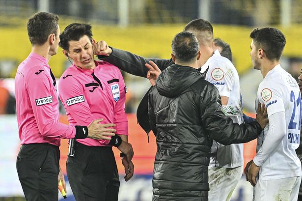 Referee assault in turkiye