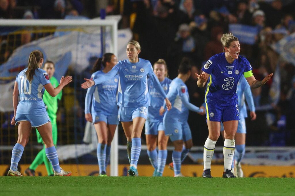 Chelsea vs Man city WSL