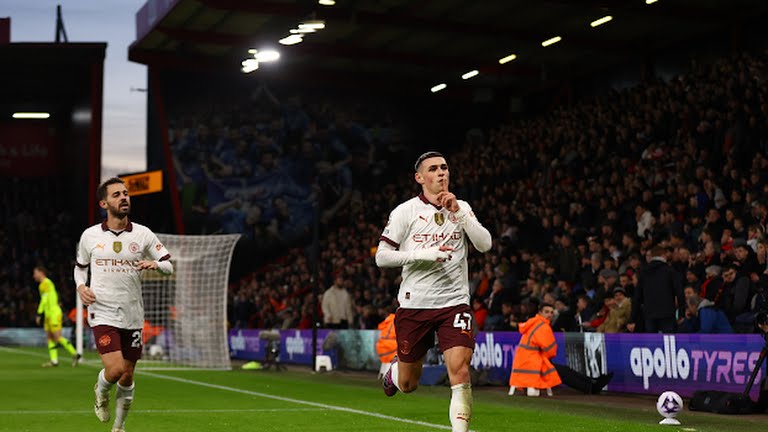 Manchester City VS bOURNEMOUTH