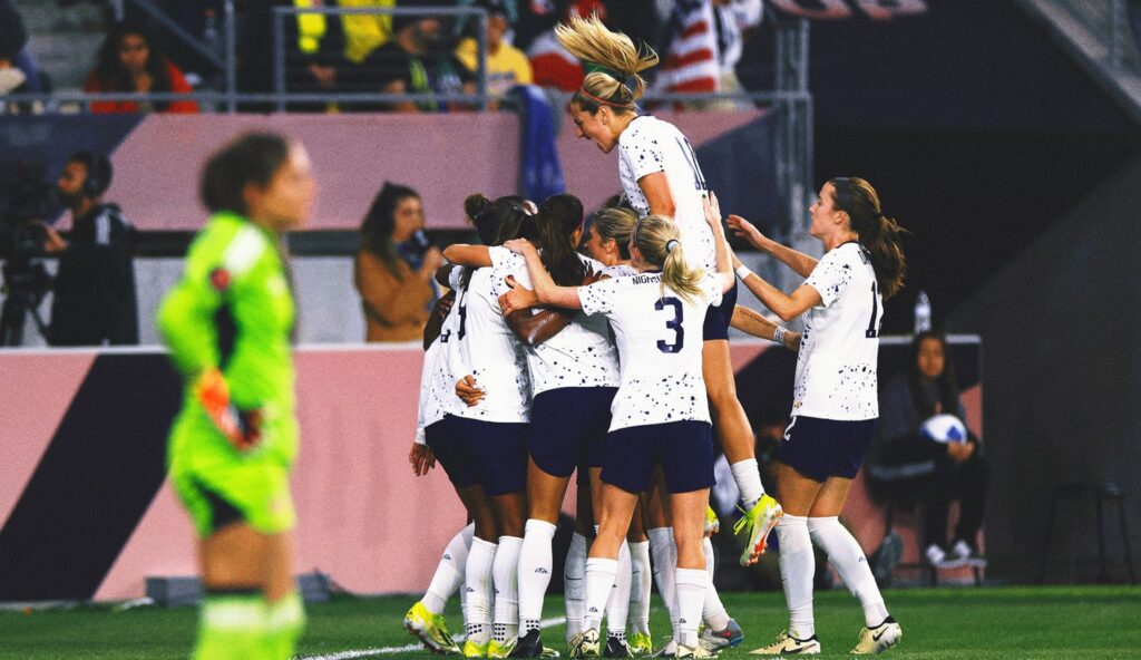 Gold Cup USWNT vs Colombia