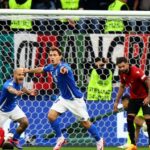 Italy bounce back from first-minute shock as Barella strike sinks Albania