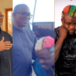 VIDEO: Portable, Obi meet at airport, laments not getting shishi from ex Anambra Governor 