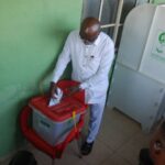 Ondo Decides: Aiyedatiwa votes at Ilaje LG polling unit