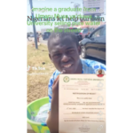 Nigerian first-class graduate seen in viral video selling sachet water gets employment offer from Katsina Governor