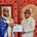 Asari Dokubo receives staff of office as traditional ruler of Rivers community