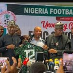 NFF formally unveils Chelle as new Super Eagles Coach