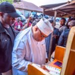 Osun election underway, Adeleke casts vote