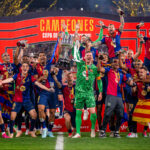 Barcelona win Copa del Rey after Koundé’s extra-time winner settles thriller