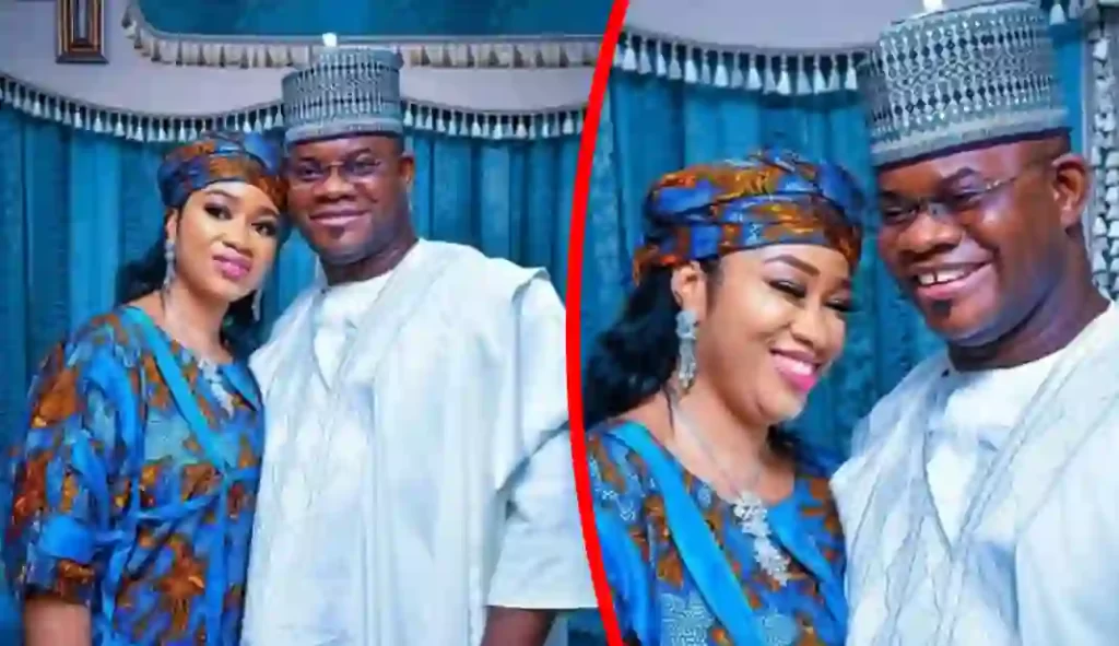 Yahaya-Bello-and-His-New-Wife